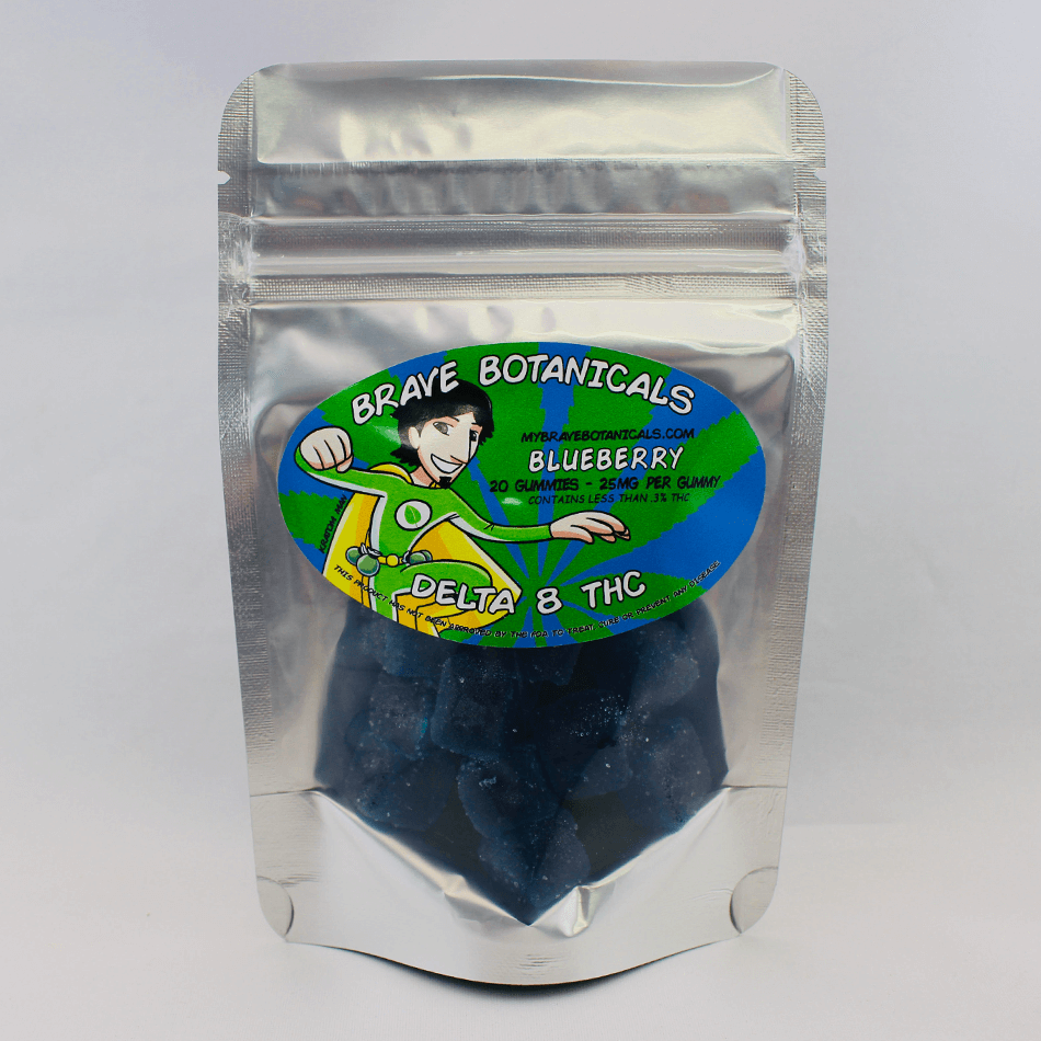 Delta 8 THC Blueberry Gummies (20 gummies)