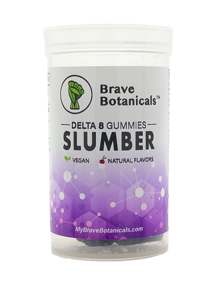 Delta 8 THC Gummies SLUMBER (10 gummies) Brave Botanicals